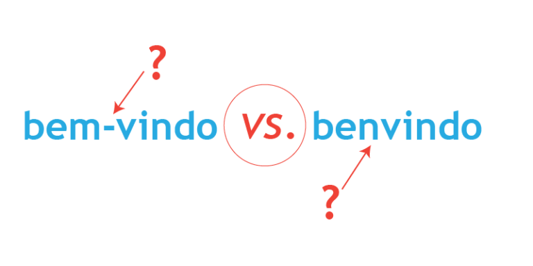 Bem-vindo ou benvindo? Como se escreve?