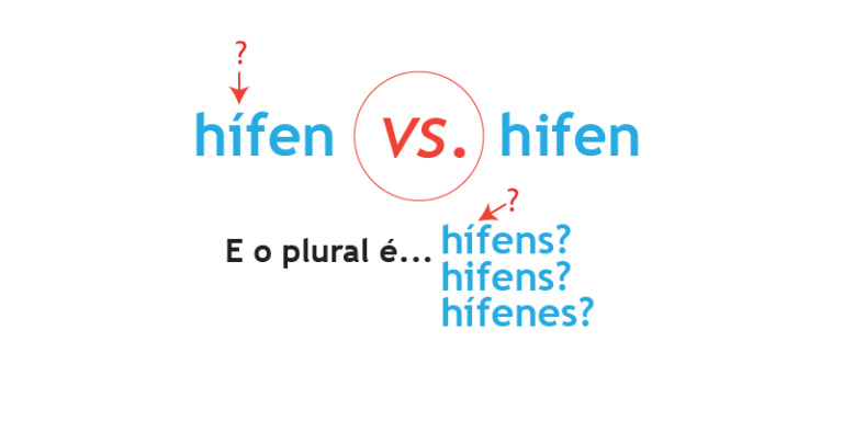 Hífen tem acento?